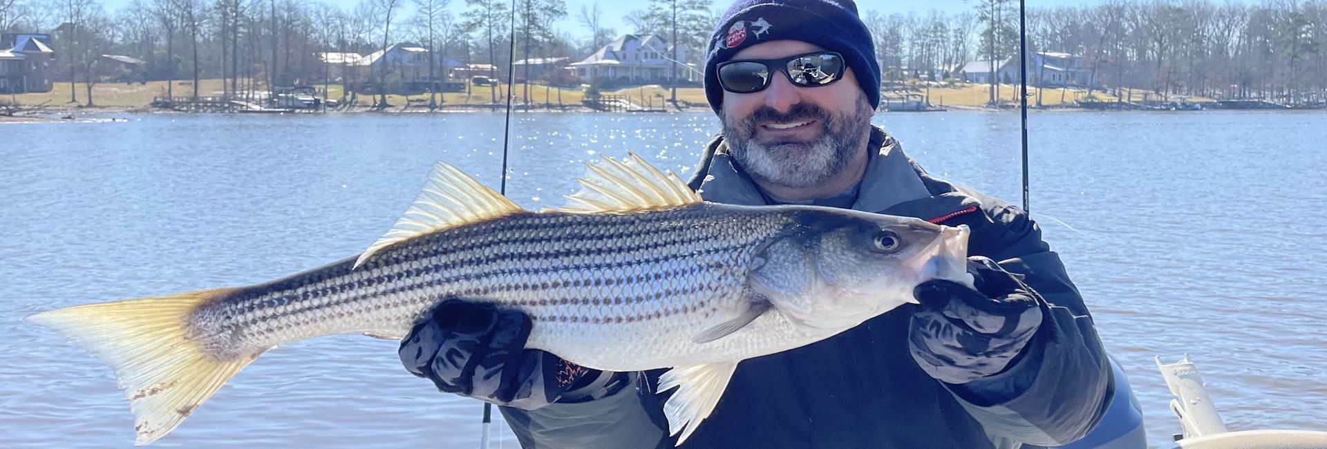 best striper fishing guide ballentine sc on lake murray