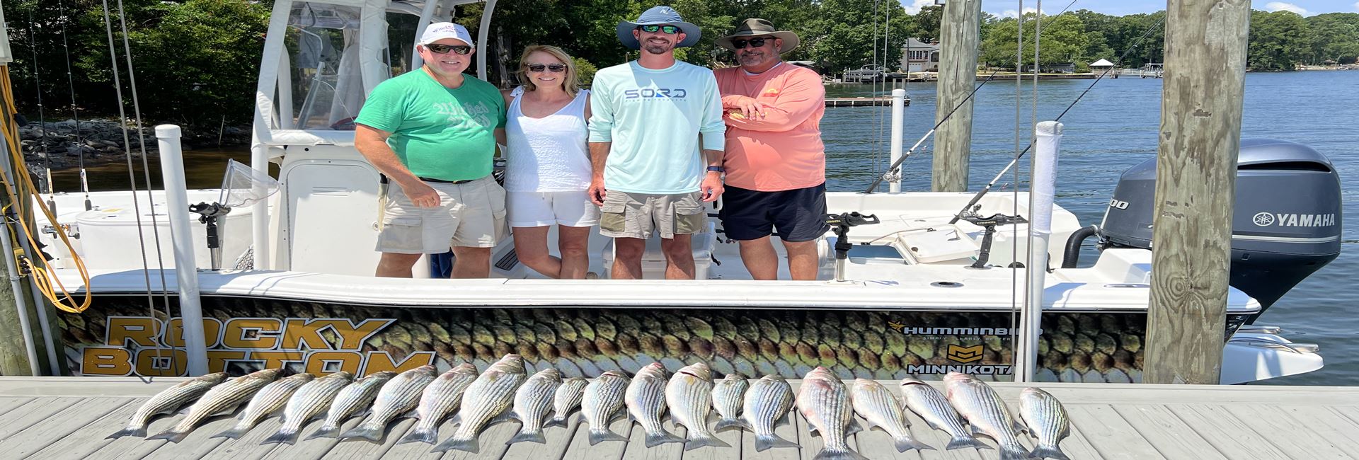 book a lake murray striper fishing guide