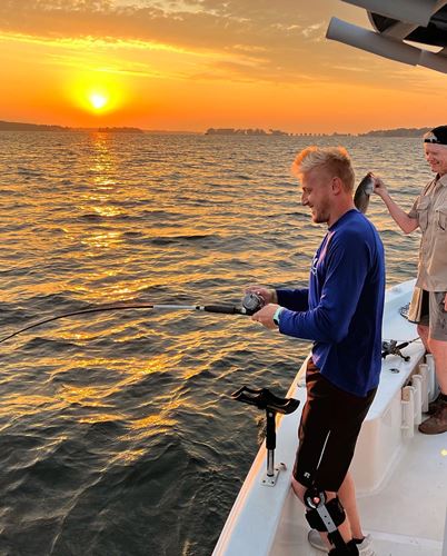 catching striped bass in chapin sc