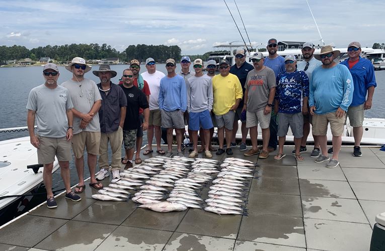 fishing guide on lake murray