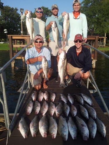 newberry sc striper fishing