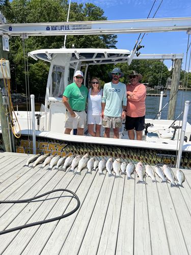 take a fishing trip in lexington on lake murray