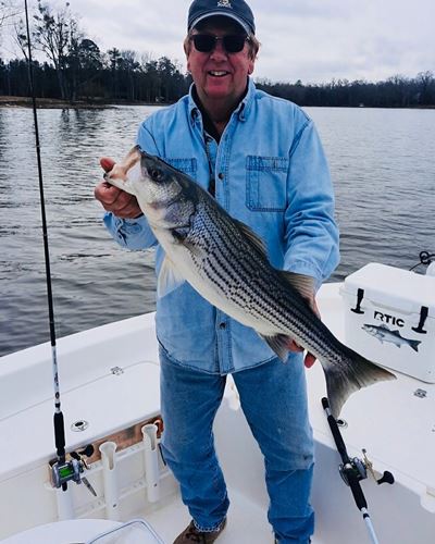 townsend wessinger expert striper guide lake muray